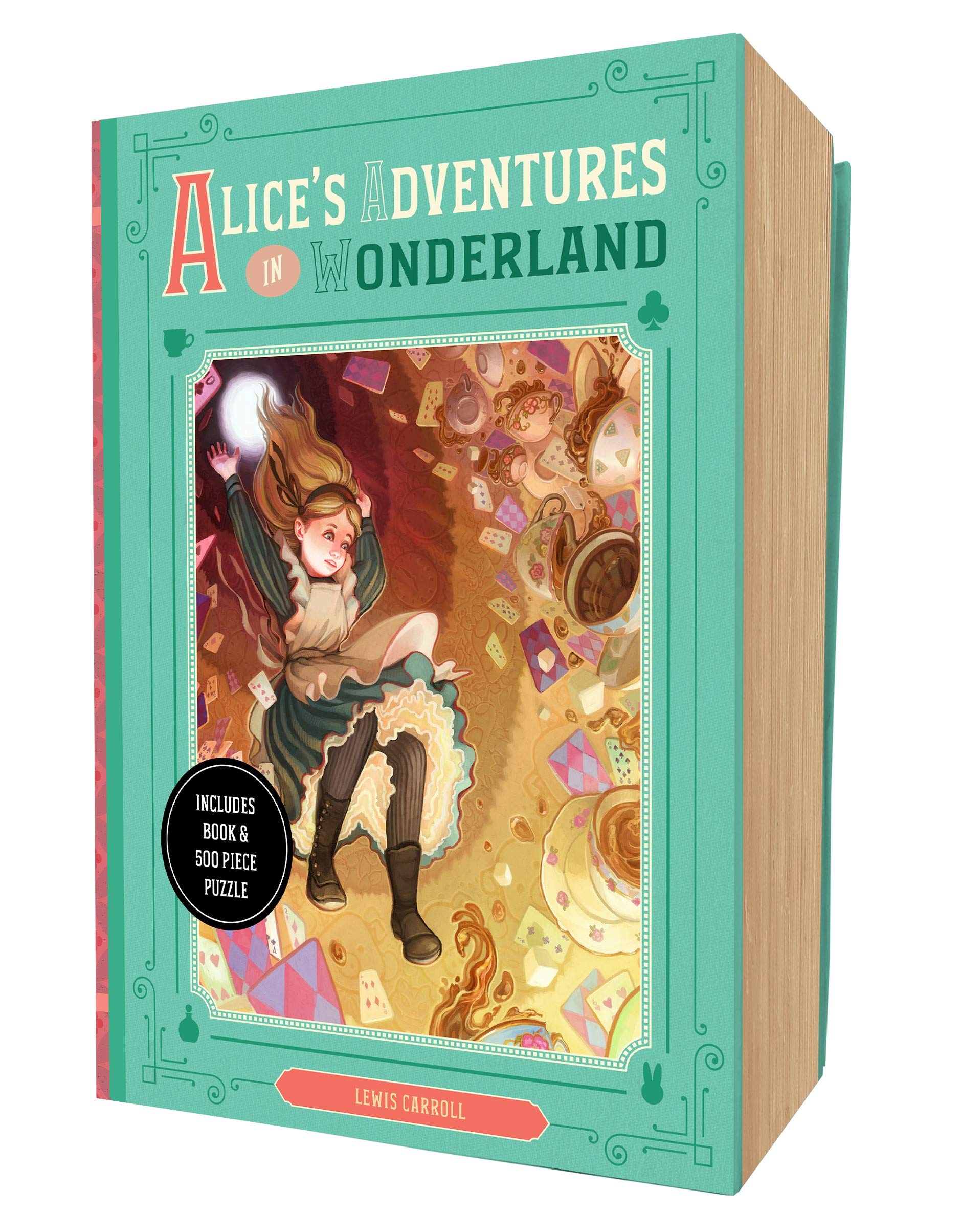 Amazon.com: Alice's Adventures in Wonderland Book and Puzzle Box